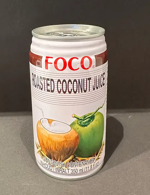 Roasted coconut juice